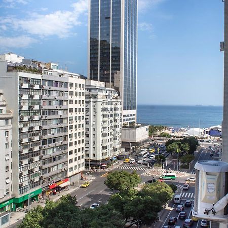 Apartamento Completo Na Praia De Copacabana 02 Quartos Com Vista Lateral Mar Em Andar Alto, Ar, Wifi , Netflix, Pauloangerami Rmvc18 Rio de Janeiro Exterior foto